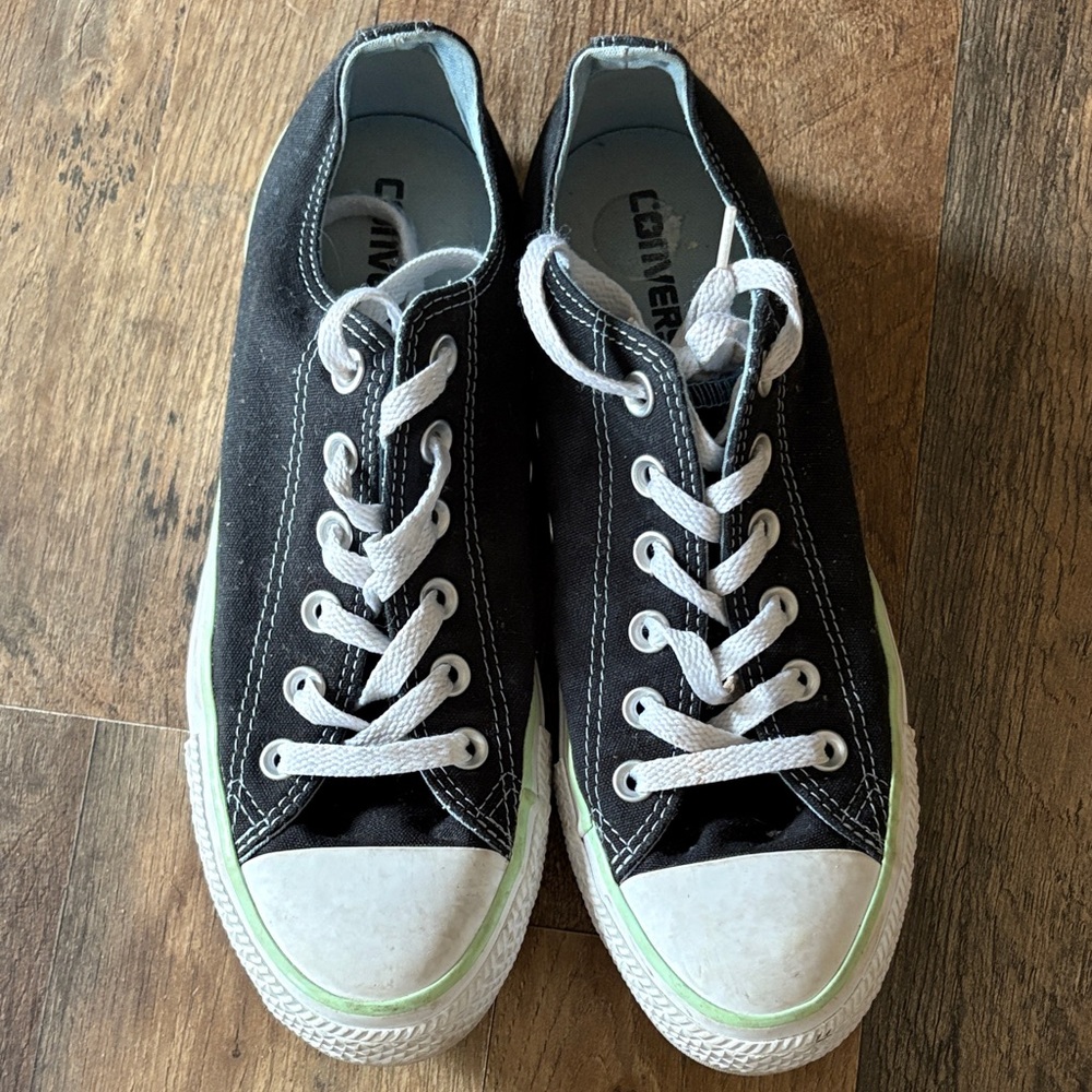 Converse Black and White Low-Tops